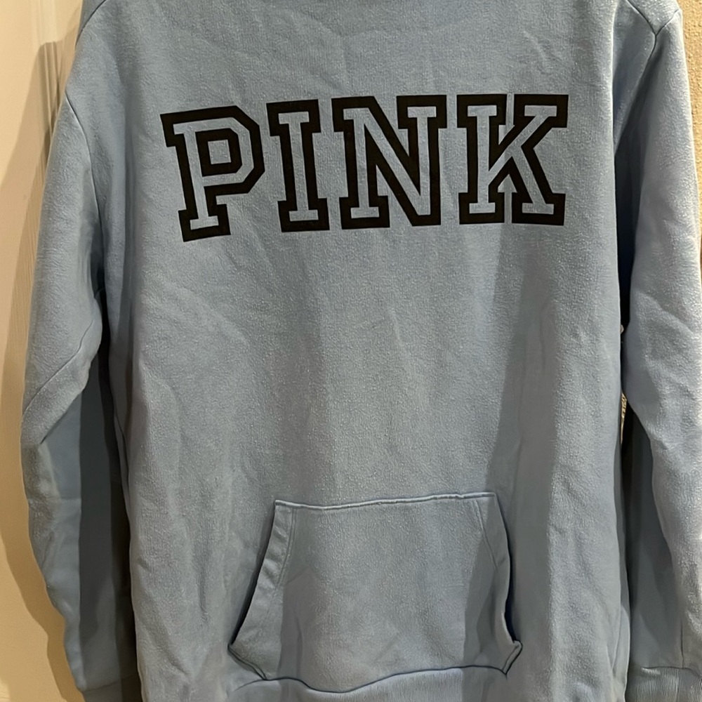 Women’s size XS light blue Pink sweatshirt